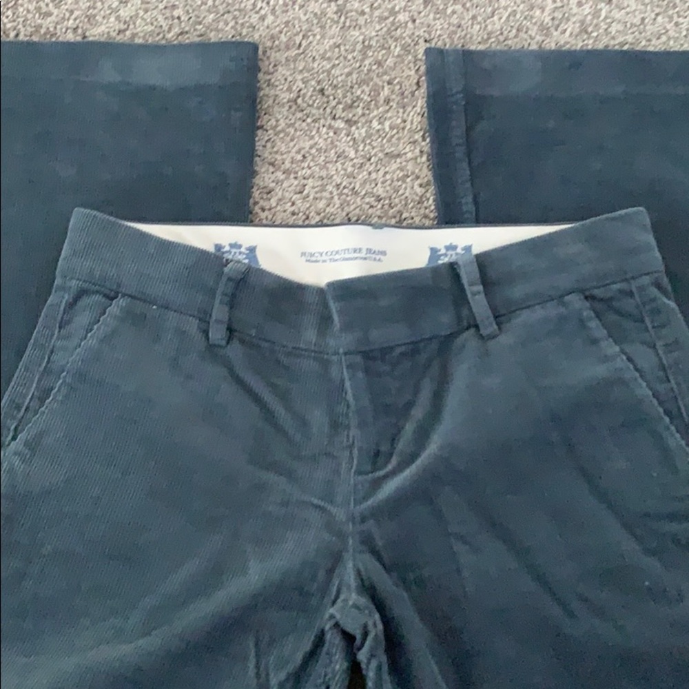 Bluish Gray Juicy Couture corduroy pants